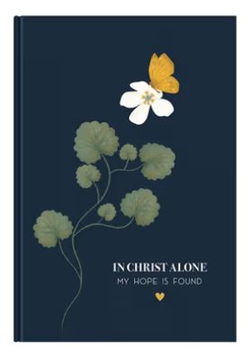 In Christ Alone My Hope Is Found Journal  Faux Leather