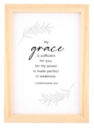 Framed Art  Grace  5 x 7