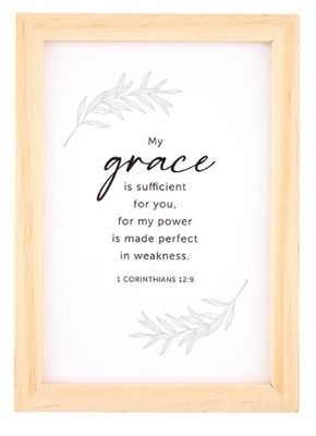 Framed Art  Grace  5 x 7