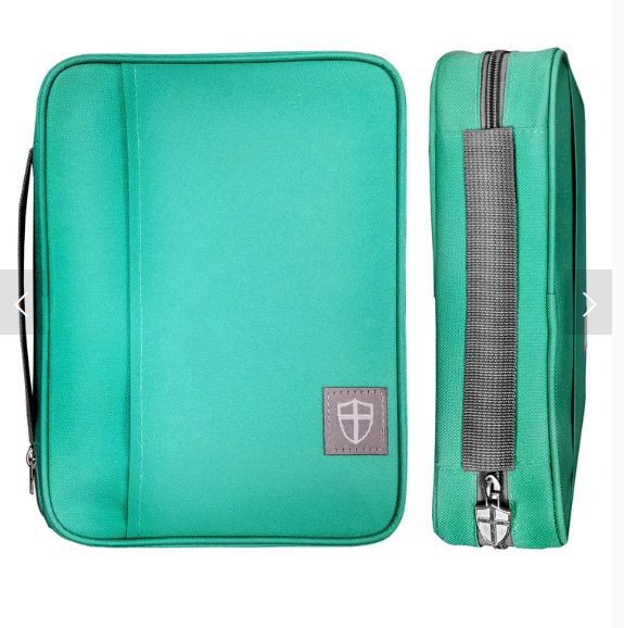 Armor of God Bible Cover Tiffany Blue