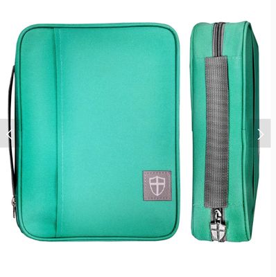 Armor of God Bible Cover Tiffany Blue