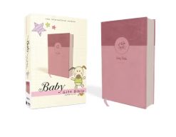 NIV, Baby Gift Bible, Holy Bible, Leathersoft, Pink, Red Letter Edition, Comfort Print: Keepsake Edition