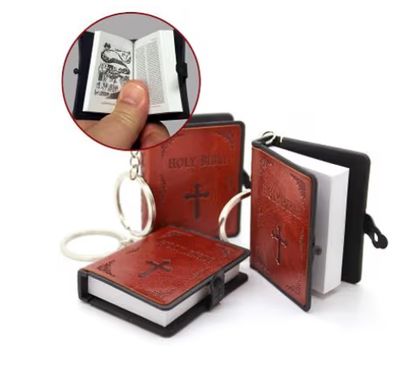 SMALLEST BIBLE BROWN