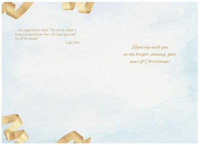 Angels Christmas Boxed Card 10 Pk