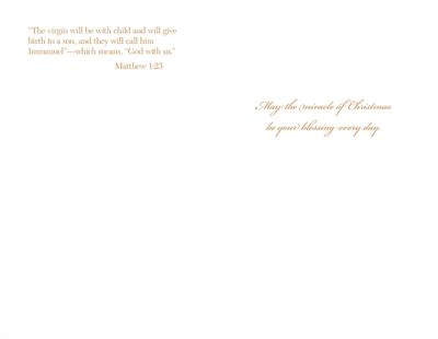 Blessings Boxed Christmas Card 10Pk