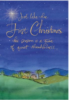 Just Like The First Christmas Boxed Card 10Pk