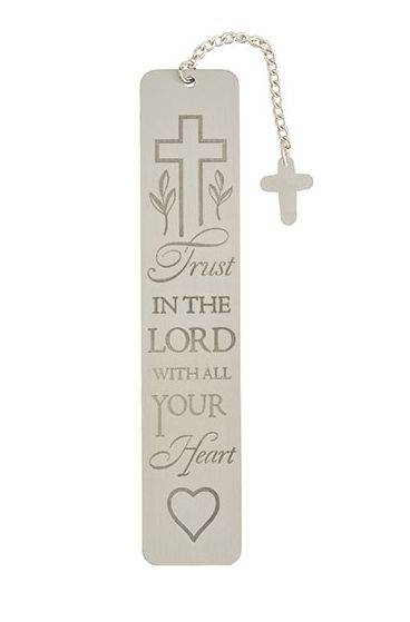 5&quot;H TRUST IN THE LORD BOOKMARK GIFT BOX