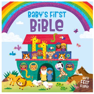 Baby's First Bible With Felt Flaps