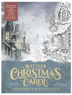 Little Christmas Carol Coloring &amp; Activity Book