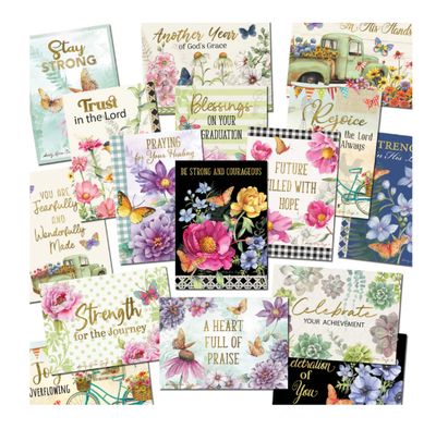 Sandy Clough Inspirational Greeting Card Assortment