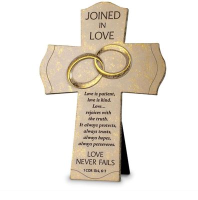 Wall Cross Wedding Joined In Love
