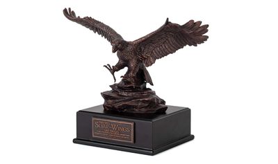 Sculpture Of Faith Soaring Eagle 14H