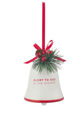 Ornament Bell Glory to God in the Highest