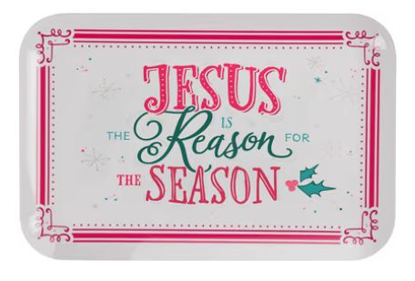 Plate Melamine Jesus is the Reason