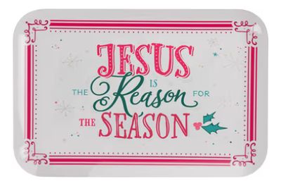 Plate Melamine Jesus is the Reason