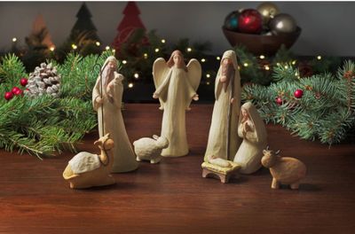 Set of 8, Nativity Set, 8&quot;H