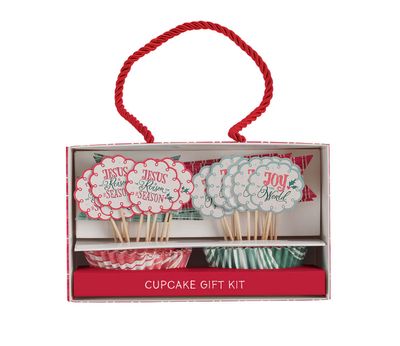 Cupcake Wrappers  Paper  24pc  Jesus  is the Reason/Joy to the World