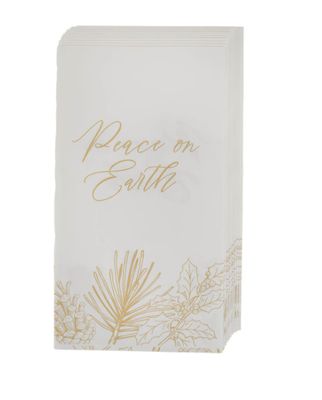 Dinner  Napkins  Paper  12pc  Peace  on Earth