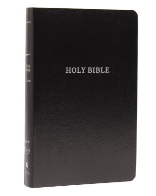 KJV, Gift and Award Bible, Imitation Leather, Black, Red Letter Edition