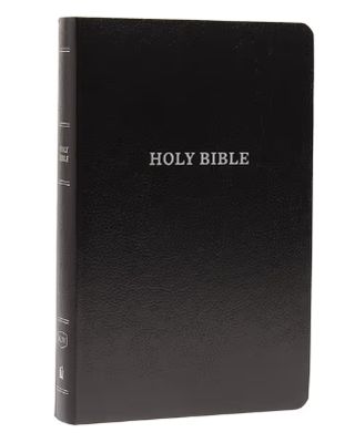 KJV, Gift and Award Bible, Imitation Leather, Black, Red Letter Edition