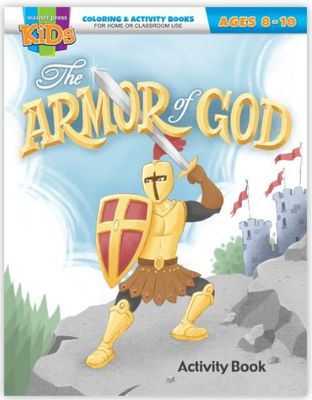 Easter Coloring/Activity Book - The Armor of God - Ages 8-10