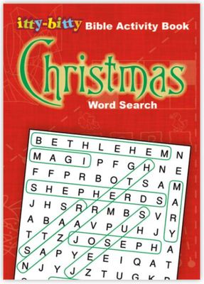 Itty-bitty Activity book - Christmas Word Search