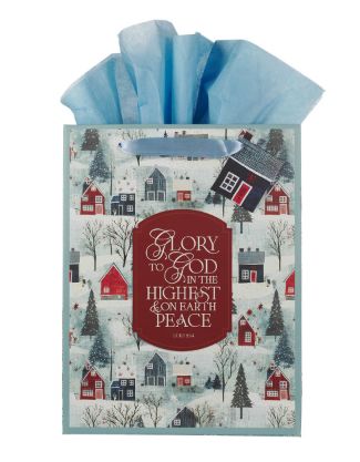 Gift  Bag  LG  Portrait  Glory  to  God  Luke 2:14