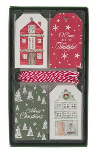 Gift Tags 16pc Christmas Home