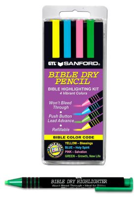 Dry Highlight Pencil Kit 4pc