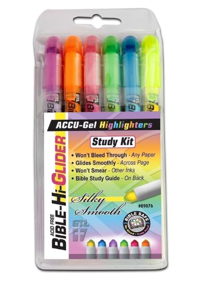 Bible Hi Glider Study Kit 6pcs