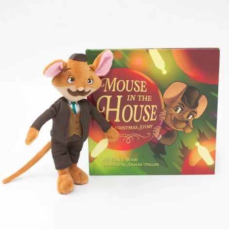 Mouse in the House Book/Plush Set Hardcover