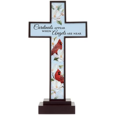 Cardinals Appear LED Pedestal Crosses