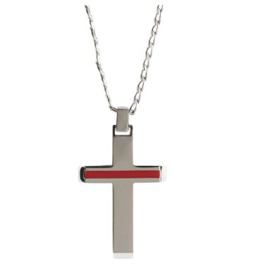 JOSH.1:9 FIREFIGHTER CROSS