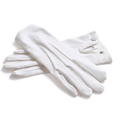 Gloves White Large