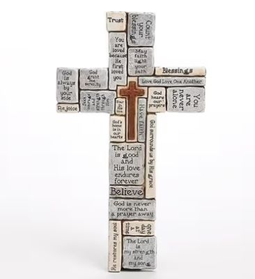 CROSSWORD WALL CROSS 16 H