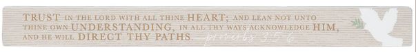 Trust in the Lord Dove