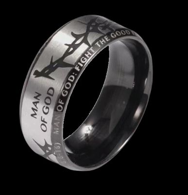 The Crown Ring - Man of God Size 8
