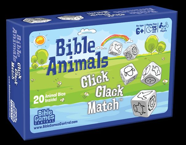 Bible Animals Click Clack Match