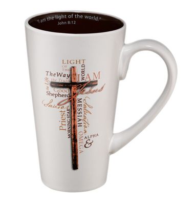 Light of the World Ceramic Coffee Mug - John 8:12