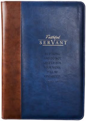 Padfolio Blue Faithful Servant
