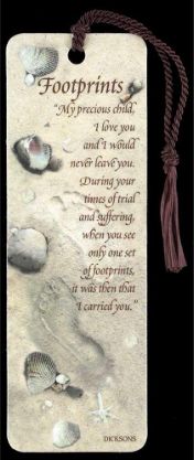 FOOTPRINTS TASSEL BOOKMARK FULL CO