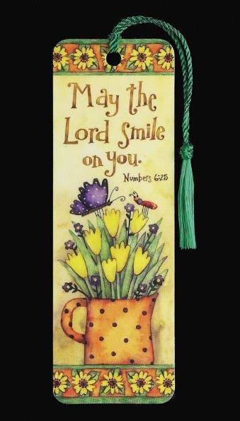 Tassel May the Lord Smile Tassel Bookmark