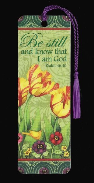 Be Still and Know Tassel Bookmark