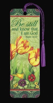 Be Still and Know Tassel Bookmark