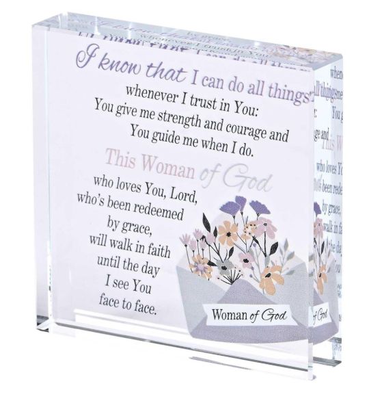 Woman of God Glass