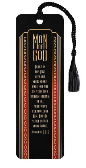 Tassel Bookmark Man Of God Prov. 3:5-6
