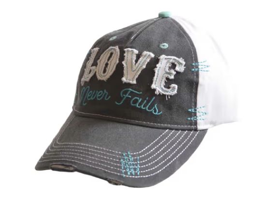 Love Never Fails Cap