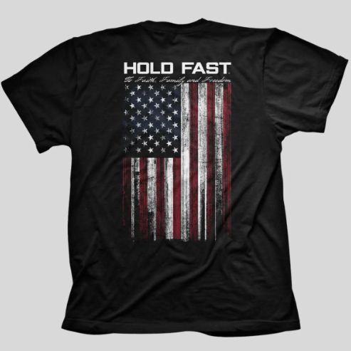 HOLD FAST US Flag Shirt MD