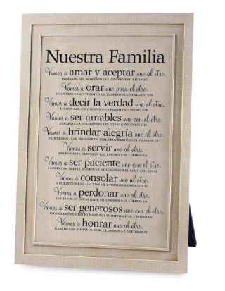 Nuestra Familia Plaque