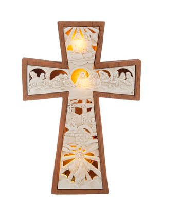 FIGURINE-LIGHT UP-THE PASSION STORY (6  X 9 )